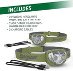 Energizer PRO-400 Headlamp Rechargeable, IPX4 Water Resistant Rechargeable - Image 8