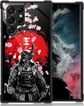 for Samsung Galaxy S23 Ultra Case, Sakura Japanese Samurai Pattern Graphic by FKBRCL4U