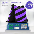 4 Packs Purple Sandbag Weight Bags - Image 5