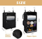 Surblue Hanging Shelves Travel Storage Bag Compression Packing Cube - Image 5