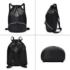 LOKAPEGY Drawstring Gym Bag for Men, Waterproof Drawstring Backpack for Women - Image 3