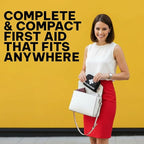 M2 BASICS Compact First Aid Kit, 150 Pieces, Portable Emergency Kit - Image 8