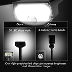 AloftSun Solar Motion Sensor Outdoor Lights, Waterproof Motion Sensor Spot - Image 7