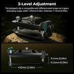 SMALLRIG Camera Clip with Plate, Quick Release System, Max Payload 40kg/88lb - Image 5