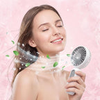 Rossesay 6 Pcs Mini Portable Fan Bulk Cute Handheld Lightweight Small Little - Image 5