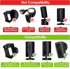 2Pack Flexible Twist Mount for Ring Stick Up Cam Battery/Plug-in 3rd Gen/Ring - Image 2