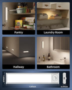 6-Pack Under Cabinet Lighting Wireless, 1800mAh Rechargeable Motion Sensor - Image 9