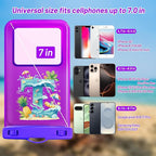 Personalized Initial Waterproof Phone Pouch Case - Image 2