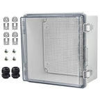 Waterproof Electrical Box with Mounting Plate, IP67 Junction Box Stainless by YETLEBOX