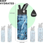 Konokyo 18 oz Insulated Water Bottle Stainless Steel Sport Bottles - Image 5