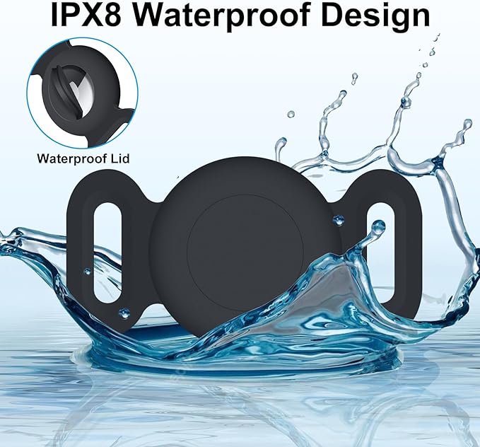 Waterproof Pouch for Airtag, Protective Anti-Lost Case Compatible - Image 3