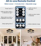 Motion Sensor Outdoor Ceiling Light - Image 6