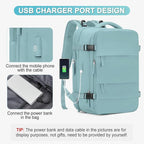 coofay Expandable Backpack For Traveling On Airplane Travel Backpack For Women - Image 6