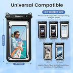Niveaya Double Space Waterproof Phone Pouch, IPX8 Phone Case - Image 3