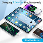 Portable Charger Built-in Cables, AC Wall Plug and Magnetic Wireless iWatch - Image 5