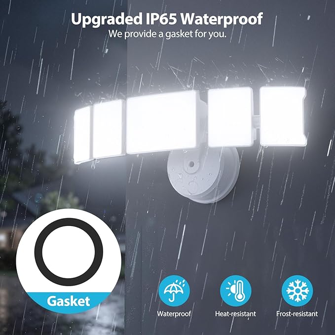 Olafus 180W Flood Lights Outdoor, 18000LM Super Bright Security Lights - Image 8