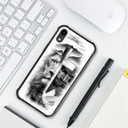for iPhone XR Case, Lion Cross Jesus Christ Dove Pattern Graphic Design Girl - Image 7