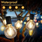 Brightever Outdoor String Light 150FT, Waterproof Dimmable Patio Lights - Image 2
