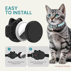 Waterproof Airtag 2nd & 1st Cat Collar, Breakaway Cat Airtag Collar - Image 8