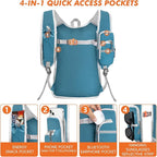 Seektop Small Hiking Backpack Expandable 12L-15L, Lightweight Packable - Image 5