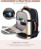 LOVEVOOK 50L Travel Backpack for Women Flight Approved, Carry on Backpack for - Image 5