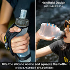 Azarxis TPU Soft Flask Collapsible Water Bottle Running Folding Gel Water - Image 4