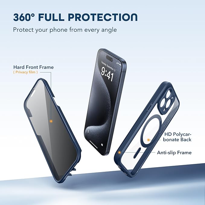TIESZEN for iPhone 15 Pro Max Case, Compatible - Image 7