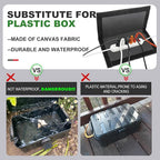 Outdoor Electrical Box Waterproof Covers, 3-Side Velcro Closed, Weatherproof - Image 4