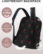 VASCHY Backpack for School, Lightweight Water Resistant Bookbag Casual Daypack - Image 5