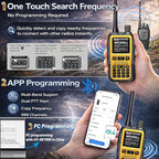 BAOFENG UV-5R Mini Ham Radio: Long Range Handheld Two Way Radio - Image 3