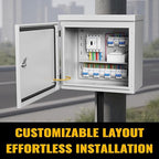 Steel Electrical Box, IP67 Waterproof & Rust-Resistant, Outdoor/Indoor - Image 8