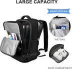 coowoz Travel Backpack For Women Men Airline Approved, Carry On Backpack - Image 4