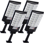 Solar Street Lights Outdoor, 2500LM Solar Security Lights by Unknown