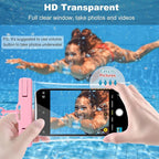 PEDVSTY 2 Pack Waterproof Phone Pouch, IPX8 Waterproof Phone Case Compatible - Image 2