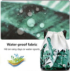 Waterproof Drawstring Bag, Gym Bag Sackpack Sports Beach Backpack - Image 3