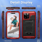 Mitywah Waterproof Case for iPhone 16 Pro, Shockproof Heavy Duty Case - Image 7