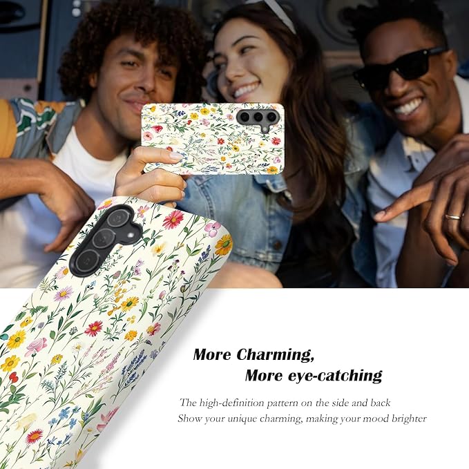 Compatible for Samsung Galaxy A37 5G Case, Dual Layer Heavy Duty 2 in 1 - Image 4