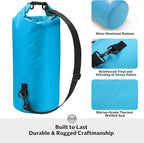 STOVER 5/10/25/30/40/55L Waterproof Dry Bag- Roll-Top Backpack w/Phone Case- - Image 3