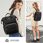 LOVEVOOK Laptop Backpack for Women, 17 Inch Professional Womens Travel Backpack - Image 7