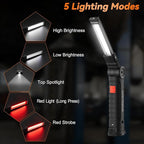 Magnetic Work Light 12Pack, Rechargeable LED Work Light - Image 5