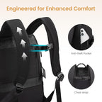 LOVEVOOK Mens Backpack with Giant Tumbler Holder Pocket, 15.6 Inch Everyday - Image 5