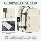 coofay Expandable Travel Backpack - Image 6
