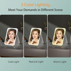 Rechargeable Travel Lighted Makeup Mirror - Image 2