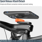 sincetop Bike Phone Mount, Mountain Bicycle Stem Cap Phone Holder, Universal - Image 2