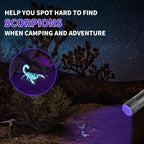 10 Pcs UV Black Light Flashlights Bulk, 9 Led 395-400nm Mini Blacklight - Image 5