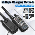 BAOFENG UV-5R MINI Ham Radio Handheld UV5R Long Range Walkie Talkies - Image 8