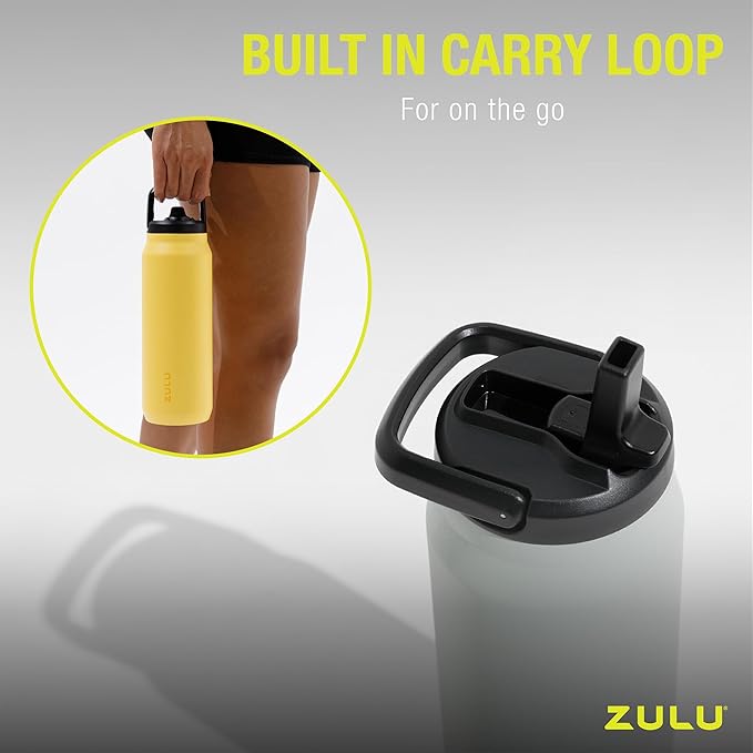 ZULU Base 24oz Stainless Steel Water Bottle - Image 9