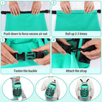 Pimoys Dry Bag, 25L Waterproof Backpack, Dry Bags Kayak - Image 5