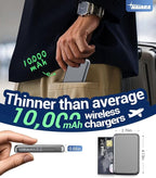 Portable Charger for Magsafe Power Bank - 10000mAh Magnetic Phone Charger - Image 2