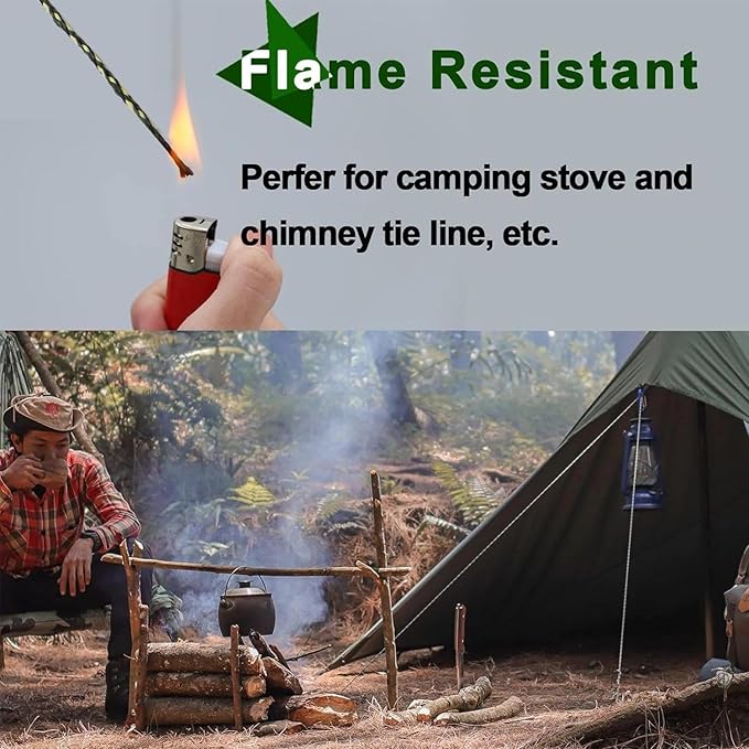 9KM DWLIFE Kevlar Cord – Camo Kevlar Line Ultra-Strong, Lightweight & - Image 4